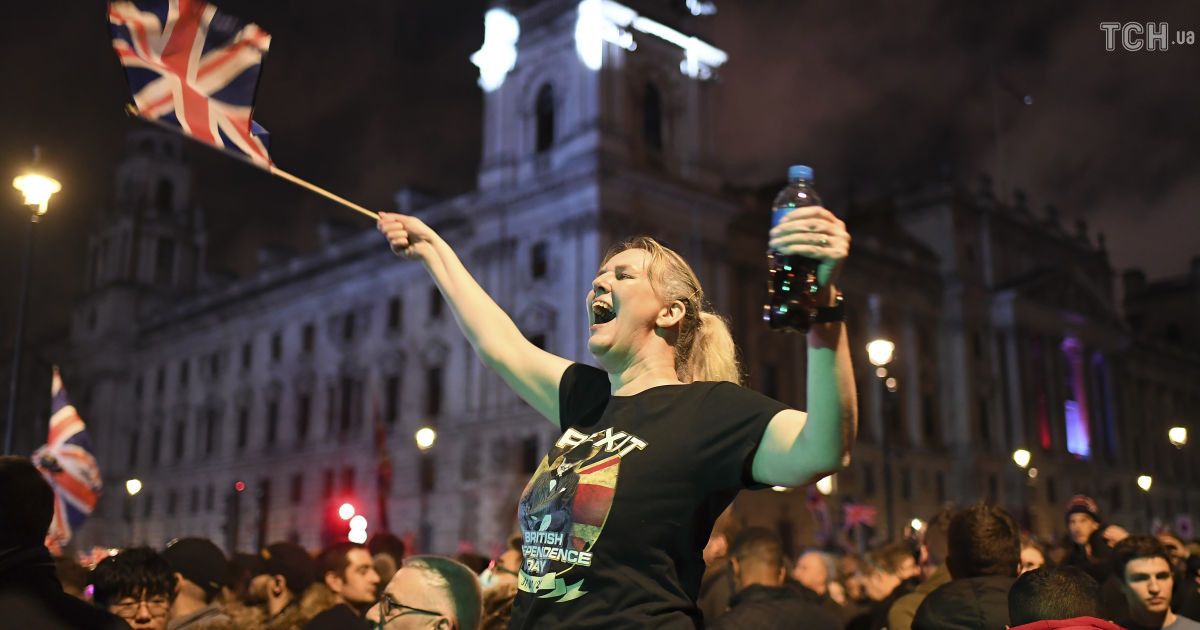 Британці святкують вихід з ЄС, Brexit_4 / © Associated Press