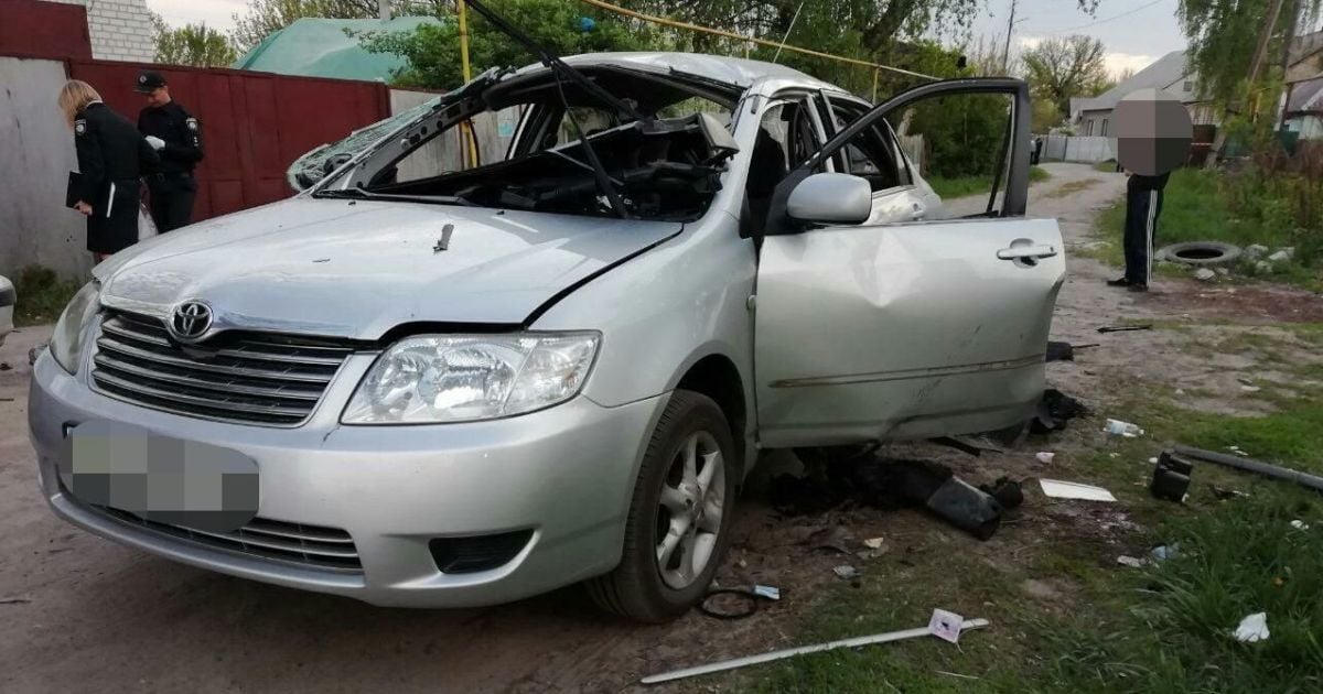 У Харкові зловмисник кинув гранату у вікно автомобіля, водія шпиталізували у важкому стані