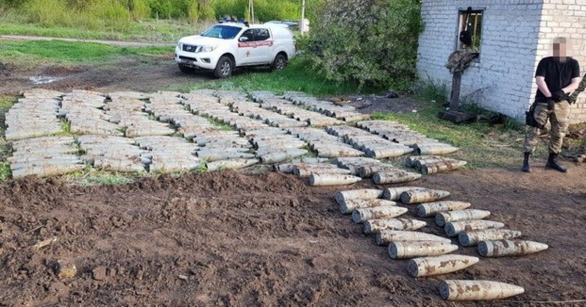 Арсенал боєприпасів на Луганщині_1 / © Прес-центр СБУ