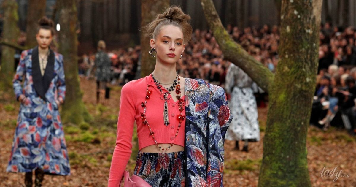 Показ новой коллекции Chanel