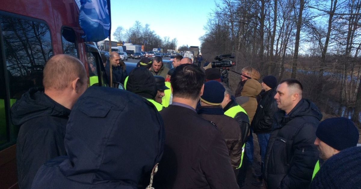 протест далекобійників у рф_2 / © Арсений Веснин / twitter