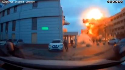 В Сети появилось видео удара КАБом по Запорожью