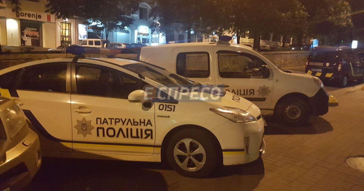 В офіс КУН в Києві кинули бойову гранату_1 / © Еспресо.TV