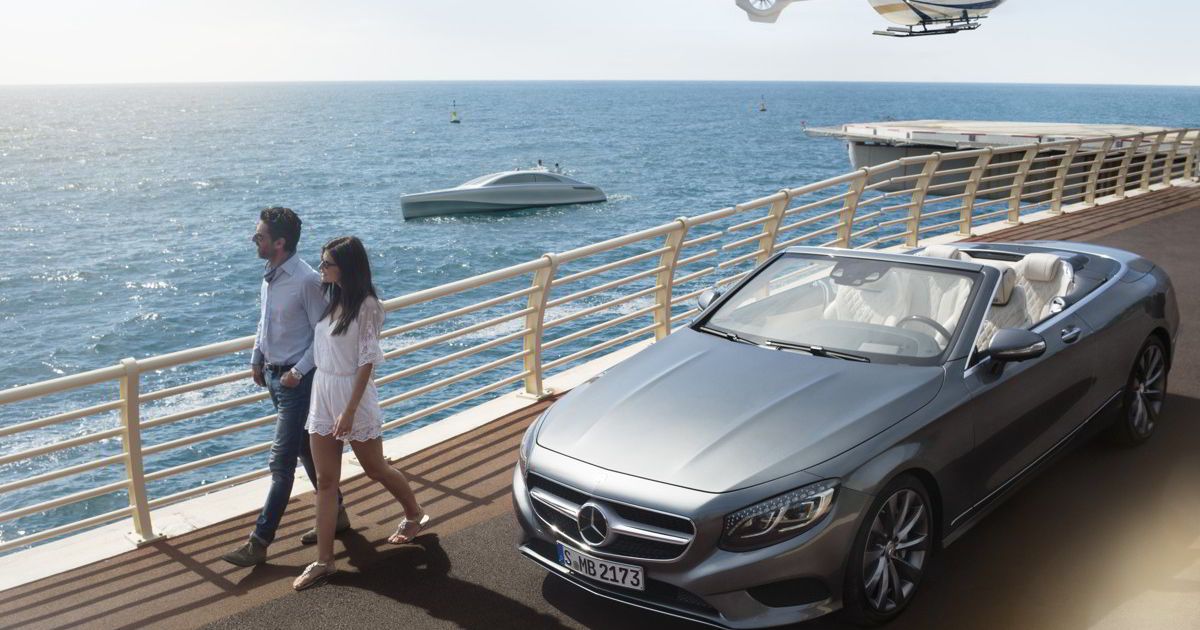 Mercedes-Benz показал роскошную моторную яхту