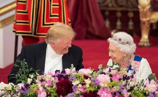 Президент США Дональд Трамп і королева Єлизавета II / © Associated Press
