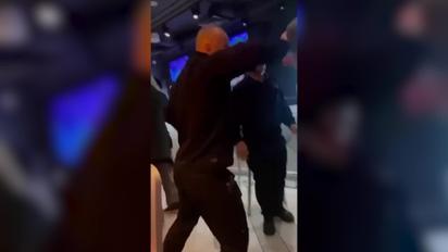 Відео сутички зі стріляниною у столичному готелі