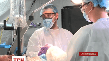 Бойове злагодження військових лікарів перед від’їздом в АТО проходить на Житомирському полігоні