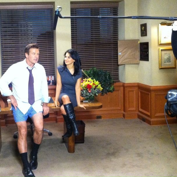 Алек Болдуин с женой / © instagram.com/hilariabaldwin