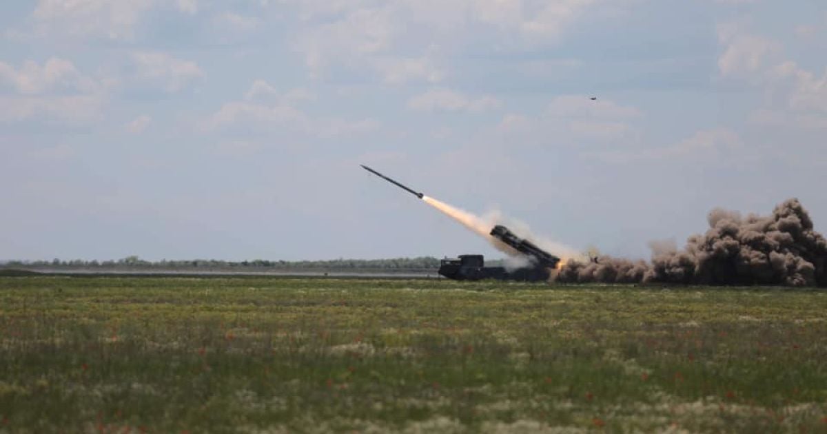 Украинские военные испытали ракетные комплексы "Вильха"