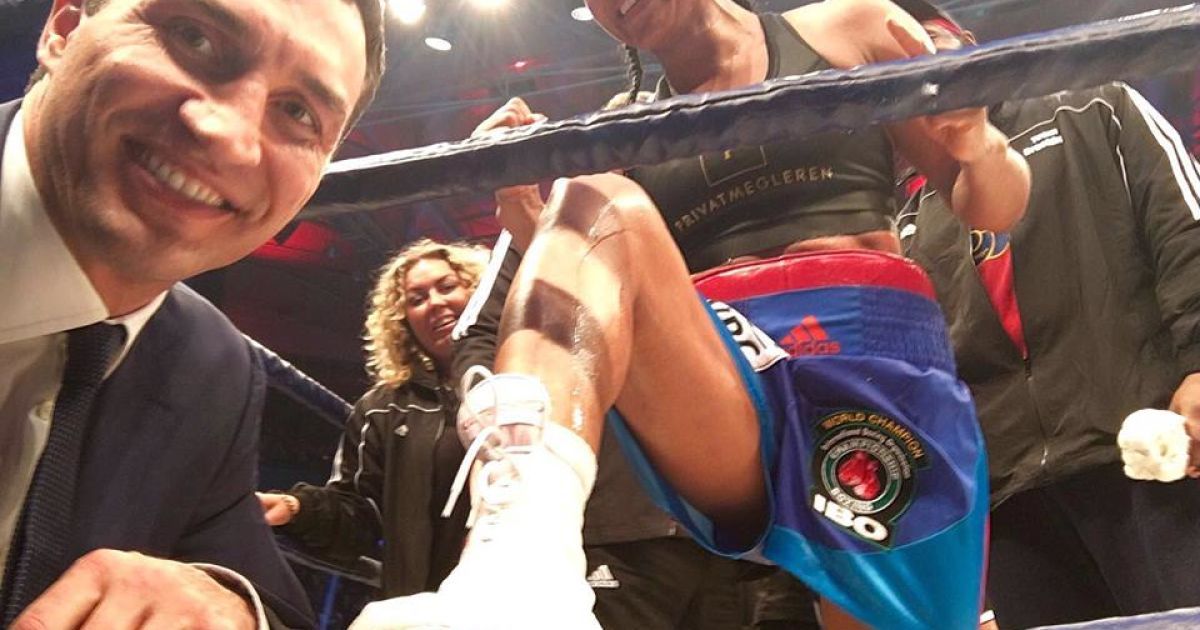 Кличко и Брекхус.