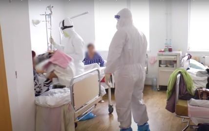 В Ужгороді місць у лікарні для хворих на COVID-19 більше немає: з'явилось відео