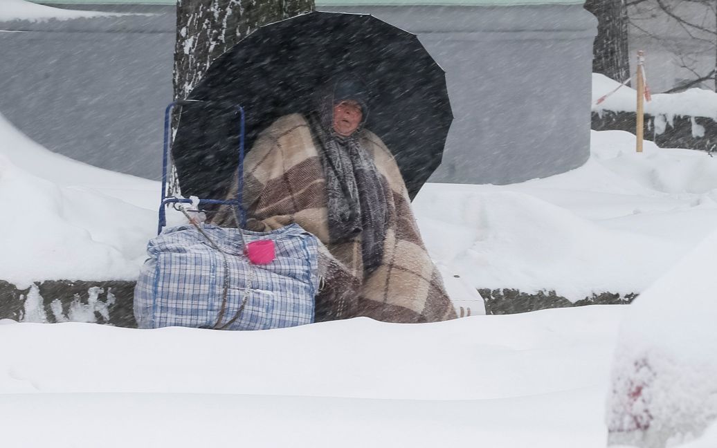 У перший день березня Україну засипало снігом. / © Reuters