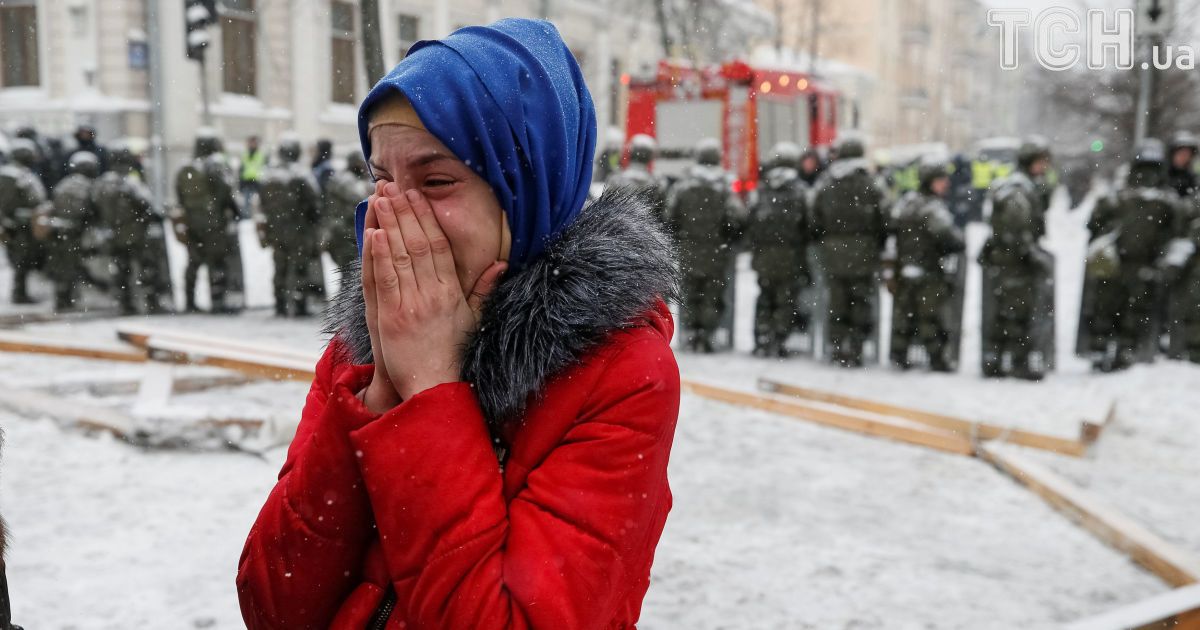 демонтаж наметового містечка біля ради_31 / © Reuters