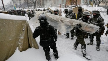демонтаж наметового містечка біля ради_24 / © Reuters