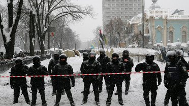 демонтаж наметового містечка біля ради_29 / © Reuters
