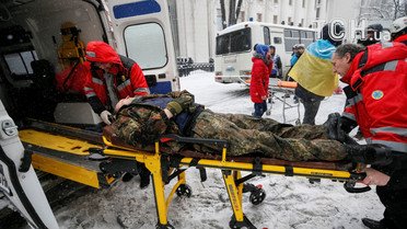 демонтаж наметового містечка біля ради_30 / © Reuters