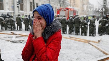 демонтаж наметового містечка біля ради_31 / © Reuters