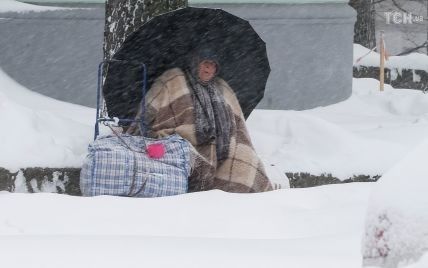 На Украину надвигается снежный циклон. Синоптики предупреждают о метели и сильном ветре