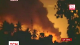 У Шрі-Ланці тисячі людей залишили свої домівки через пожежу на найбільшому складі боєприпасів