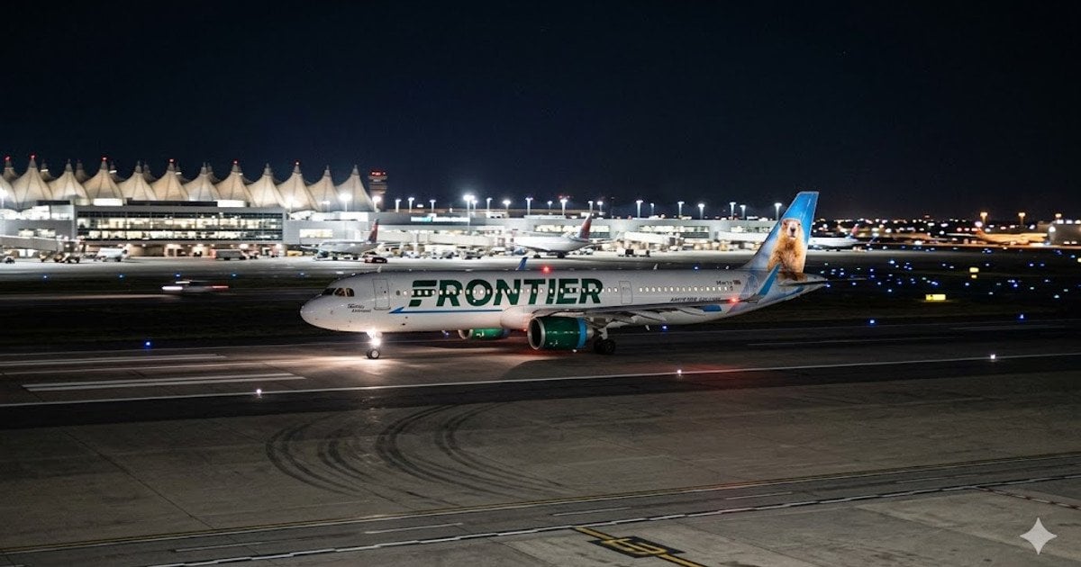 Літак Frontier Airlines