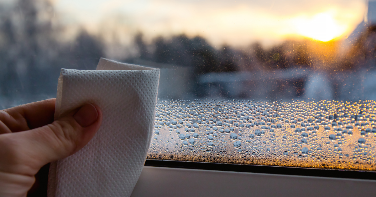 Как избавиться от конденсата на окнах