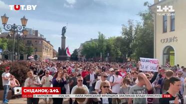 Марш к резиденции Лукашенко, светошумовые гранаты и первые баррикады: как Беларусь пережила эти выходные