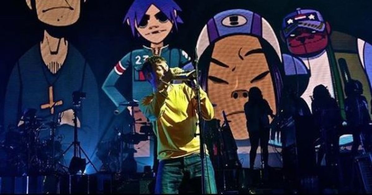 У Німеччині учасник Gorillaz впав зі сцени просто під час виступу