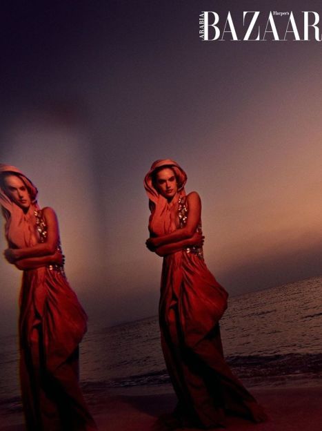 Алессандра Амбросіо у фотосесії Harper's Bazaar Arabia / © 