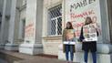 Під Херсонською ОДА активісти вимагали покарати винних у смерті Гандзюк