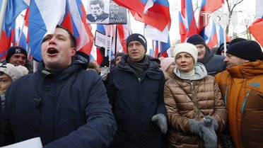 Марш пам'яті Нємцова у Москві_12 / © Reuters