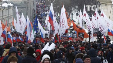 Марш пам'яті Нємцова у Москві_8 / © Reuters
