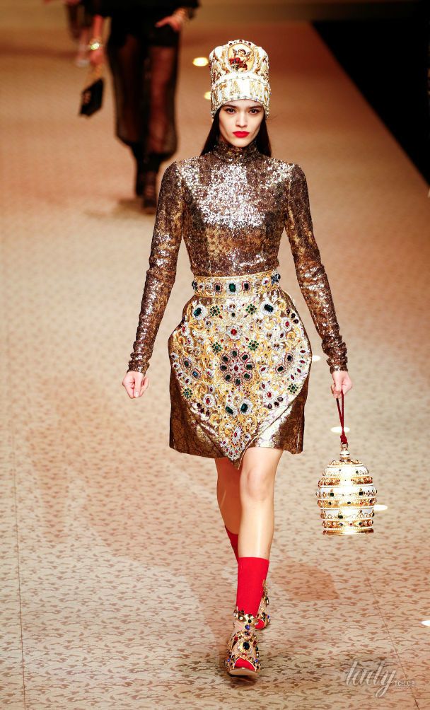 Показ коллекции Dolce & Gabbana в Милане / © Reuters
