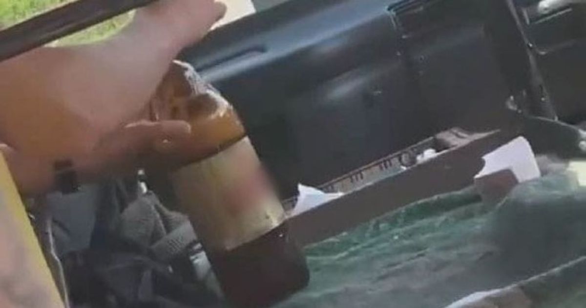 Водитель киевской маршрутки с пивом — провокация: полиция обнародовала детали