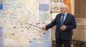 Лукашенко на тлі мапи України заявив, що росіяни проводять операцію, але ще хірургічно