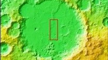Кратер на Марсі_1 / © NASA