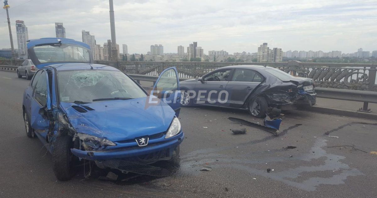 дтп на мосту патона / © Еспресо.TV