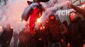Разгром от "фашиствующих молодчиков". В РФ истерическим заявлением отреагировали на акцию С14 в Киеве