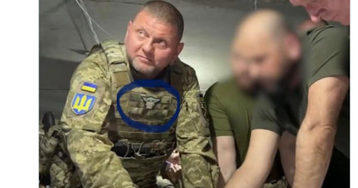 Valery Zaluzhnyi during the meeting / Photo: screenshot from the video