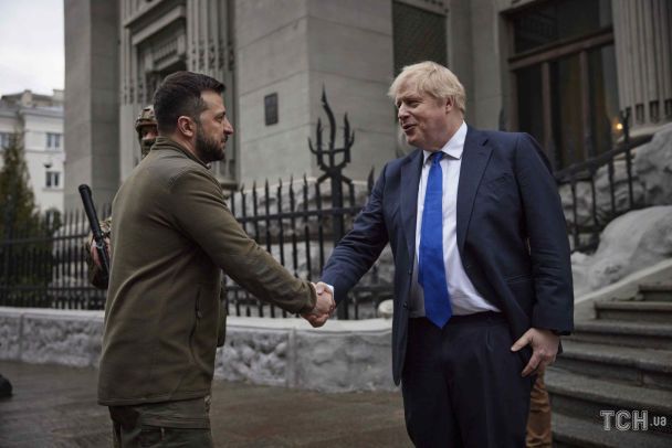 Владимир Зеленский и Борис Джонсон в Киеве / © Associated Press