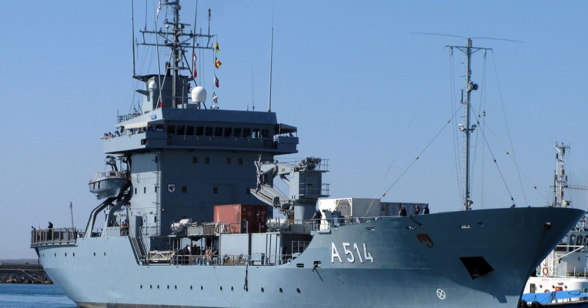 Німецький військовий корабель увійде до Чорного моря