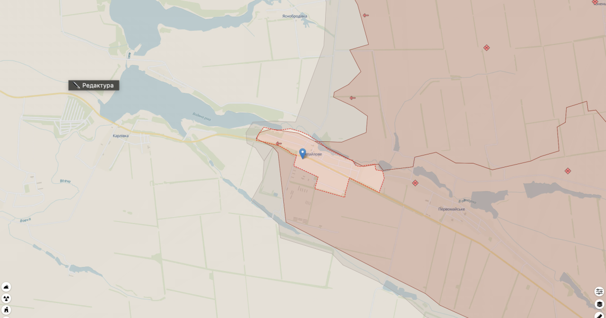 Аналітики оновили мапу бойових дій