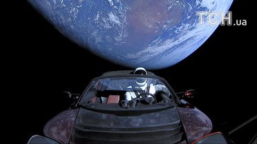 Tesla Roadster у космосі_2 / © Reuters