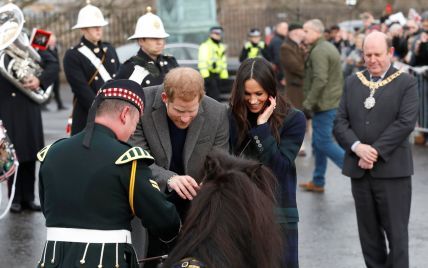 Строптивый пони едва не покалечил принца Гарри в Шотландии