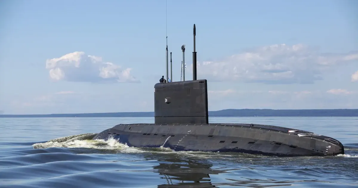 Російський ударний підводний човен Новоросійськ