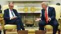 Фридрих Мерц и Дональд Трамп.