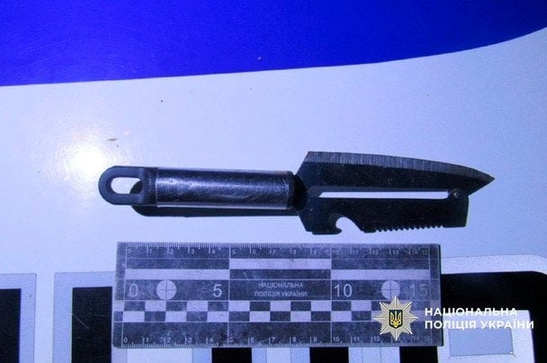 Ограбление раненого военного на Печерске / © Полиция Киева