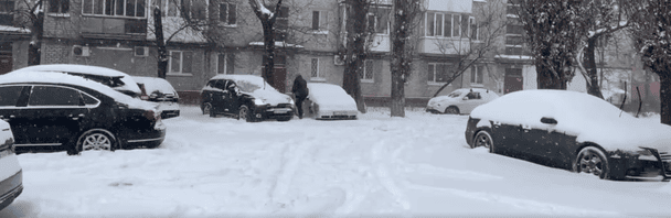 Сніговий «колапс» на Полтавщині / © Фото з відкритих джерел