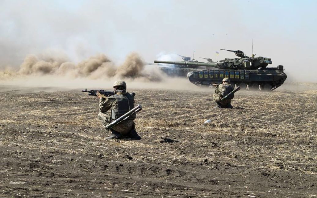 Под Мариуполем прошли масштабные военные учения / © Информационно-аналитический центр СНБО