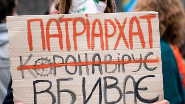 Марш жінок 2020 у Києві_3 / © ТСН.ua/Олександра Агєєва