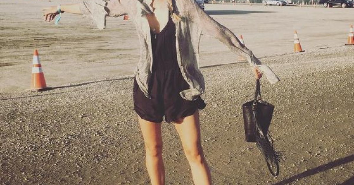 Мария Шарапова на фестивале Coachella